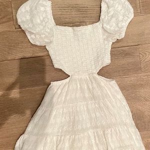 KatieJ NYC Junior Phoenix Dress, White, Size XL